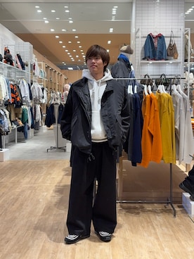 「CIAOPANIC TYPY（チャオパニックティピー）のアイテム（ジャケット/アウター）」を使った、はるきさん（メンズ・175cm）の冬コーディネート