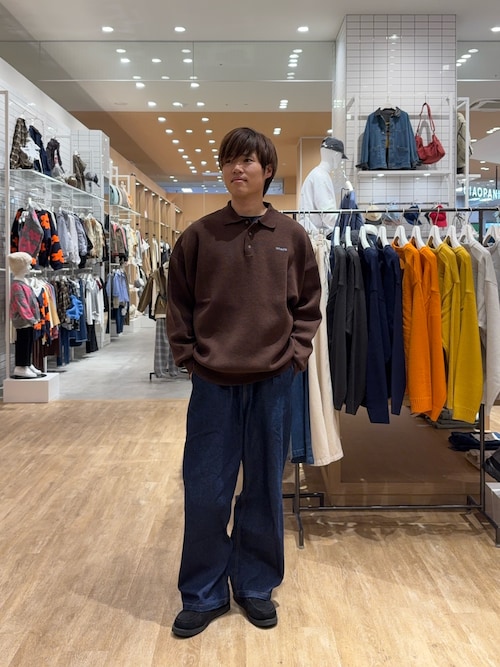 GEVACO】ロングスリーブニットポロ（ニット/セーター）｜GEVACO