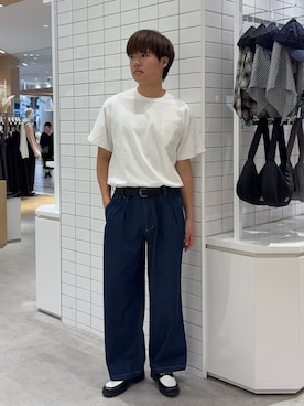 「CIAOPANIC TYPY（チャオパニックティピー）のアイテム（パンツ）」を使った、はるきさん（メンズ・175cm）の春コーディネート