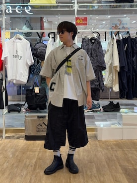 「CIAOPANIC TYPY（チャオパニックティピー）のアイテム」を使った、はるさん（メンズ・175cm）の夏コーディネート