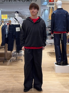 「CIAOPANIC TYPY（チャオパニックティピー）のアイテム」を使った、はるきさん（メンズ・175cm）の冬コーディネート