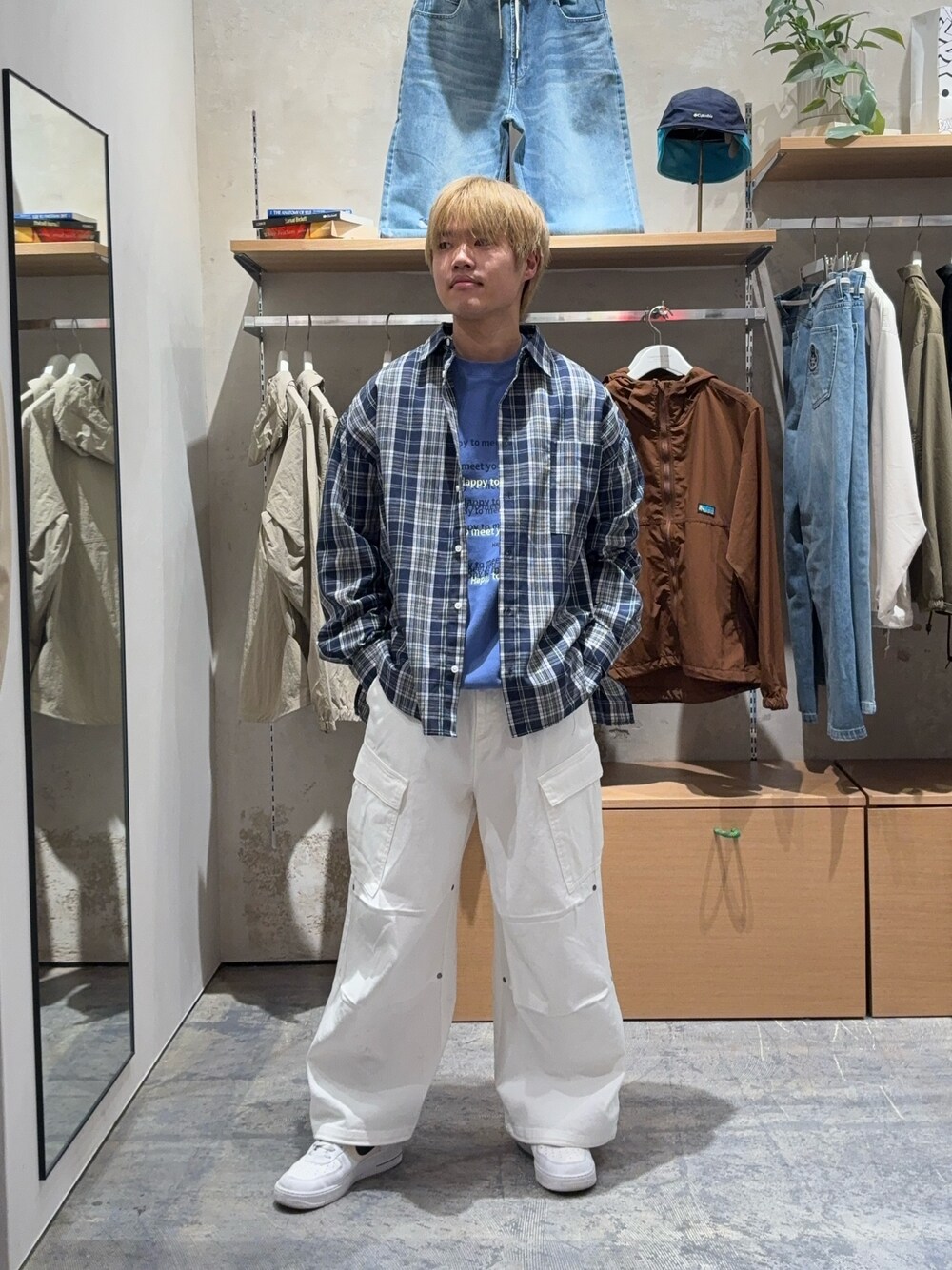 [UNISEX] タックワイドアソートカーゴパンツ Mサイズ カモフラージュ タックワイドアソートカーゴパンツ | CIAOPANIC TYPY(チャオ