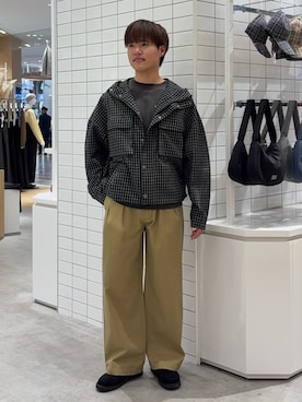 「Franklin Climbing（フランクリンクライミング）のアイテム」を使った、はるきさん（メンズ・175cm）の春コーディネート