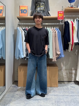 「CIAOPANIC TYPY（チャオパニックティピー）のアイテム」を使った、はるきさん（メンズ・175cm）の夏コーディネート
