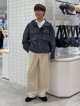 「Franklin Climbing（フランクリンクライミング）のアイテム」を使った、はるきさん（メンズ・175cm）の春コーディネート