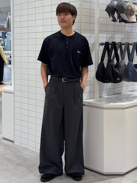 「Franklin Climbing（フランクリンクライミング）のアイテム」を使った、はるきさん（メンズ・175cm）の春コーディネート