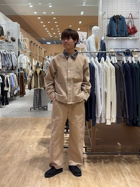 「CIAOPANIC TYPY（チャオパニックティピー）のアイテム（ジャケット/アウター）」を使った、はるきさん（メンズ・175cm）の秋コーディネート