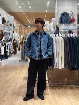 「CIAOPANIC TYPY（チャオパニックティピー）のアイテム（ジャケット/アウター）」を使った、はるきさん（メンズ・175cm）の秋コーディネート