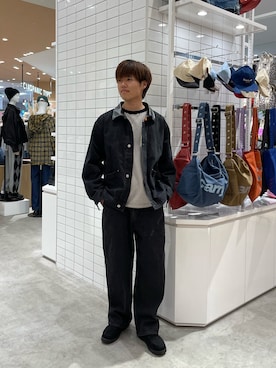 「CIAOPANIC TYPY（チャオパニックティピー）のアイテム（ジャケット/アウター）」を使った、はるきさん（メンズ・175cm）の秋コーディネート