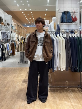 「CIAOPANIC TYPY（チャオパニックティピー）のアイテム（ジャケット/アウター）」を使った、はるきさん（メンズ・175cm）の秋コーディネート