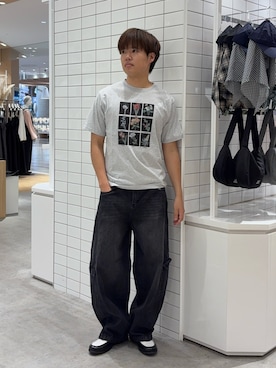 「CIAOPANIC TYPY（チャオパニックティピー）のアイテム（パンツ）」を使った、はるきさん（メンズ・175cm）の春コーディネート