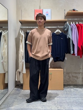 「メンズファッション」｜はるきさん（メンズ・175cm）の秋コーディネート