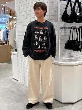 「SOUNDSGOOOOD（サウンズグッド）のアイテム」を使った、はるきさん（メンズ・175cm）の春コーディネート