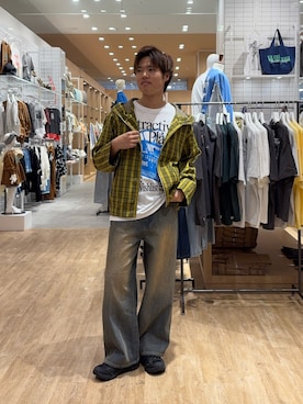 「ODD STUDIO（オッドスタジオ）のアイテム」を使った、はるきさん（メンズ・175cm）の秋コーディネート