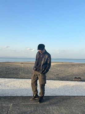「シンフルコーデ」｜「アイテム（ブーツ）」を使った、ipepeさん（メンズ・176cm）の夏コーディネート