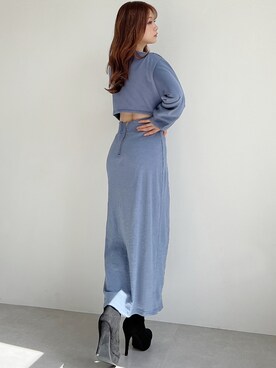 「RESEXXY（リゼクシー）のフェイクスエードショートブーツ（ブーツ）」を使った、miyuさん（レディース・152cm）の夏コーディネート