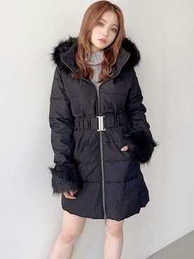 「RESEXXY（リゼクシー）のフェイクスエードショートブーツ（ブーツ）」を使った、miyuさん（レディース・152cm）の秋コーディネート