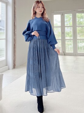 「RESEXXY（リゼクシー）のフェイクスエードショートブーツ（ブーツ）」を使った、miyuさん（レディース・152cm）の秋コーディネート