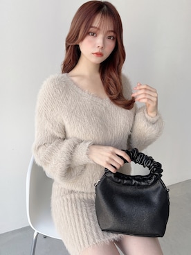 「RESEXXY（リゼクシー）のフェイクスエードショートブーツ（ブーツ）」を使った、miyuさん（レディース・152cm）の秋コーディネート