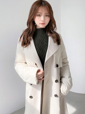 「RESEXXY（リゼクシー）のフェイクスエードショートブーツ（ブーツ）」を使った、miyuさん（レディース・152cm）の秋コーディネート