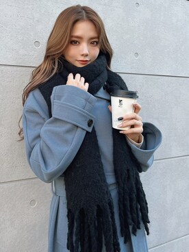 miyuさん（レディース・152cm）の冬コーディネート