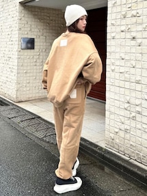 RESEXXY スウェットセットアップ RESEXXY スウェットパンツ ジャージ スウェットワイドパンツ