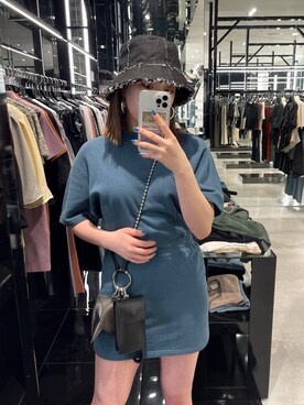 矢作南菜実さん（レディース・165cm）の夏コーディネート