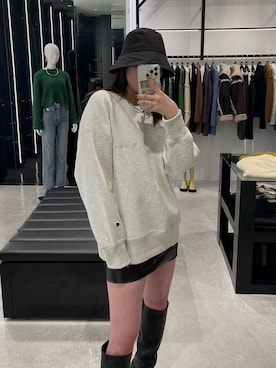 矢作南菜実さん(レディース・165cm)の秋コーディネート