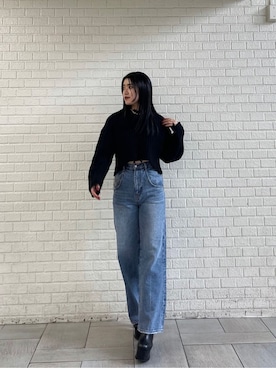 矢作南菜実さん（レディース・165cm）の秋コーディネート