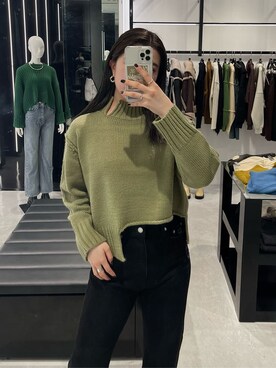 矢作南菜実さん(レディース・165cm)の秋コーディネート