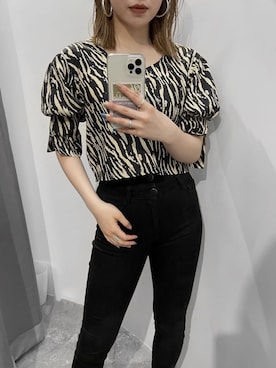 矢作南菜実さん（レディース・165cm）の夏コーディネート