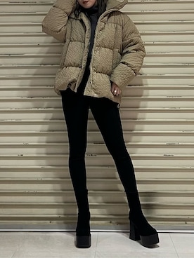 矢作南菜実さん（レディース・165cm）の秋コーディネート