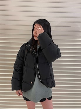 矢作南菜実さん（レディース・165cm）の冬コーディネート