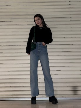 矢作南菜実さん（レディース・165cm）の秋コーディネート