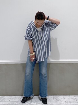 石丸春佳さん(レディース・165cm)の秋コーディネート