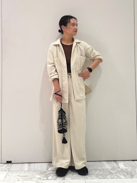 石丸春佳さん（レディース・165cm）の夏コーディネート