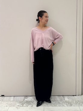 石丸春佳さん（レディース・165cm）の秋コーディネート