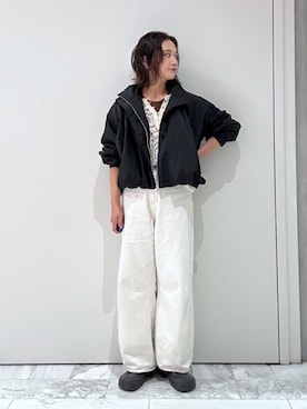 石丸春佳さん(レディース・165cm)の夏コーディネート