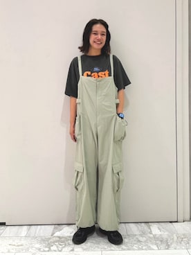 石丸春佳さん(レディース・165cm)の夏コーディネート