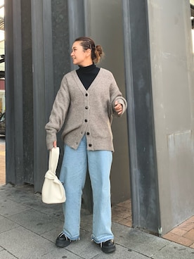 石丸春佳さん（レディース・165cm）の冬コーディネート