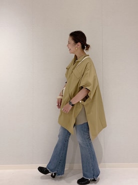 石丸春佳さん（レディース・165cm）の秋コーディネート