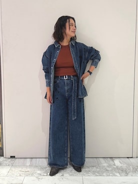 石丸春佳さん（レディース・165cm）の夏コーディネート
