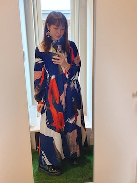 「Shoes in Closet（シューズインクローゼット）のアイテム（ドレスシューズ）」を使った、かすみさん（レディース・160cm）の冬コーディネート