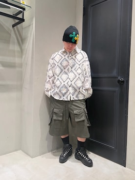 「BEAVER（ビーバー）のアイテム」を使った、後藤 翔さん（メンズ・171cm）の春コーディネート