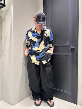 「セレクトショップ」｜後藤 翔さん（メンズ・171cm）の夏コーディネート