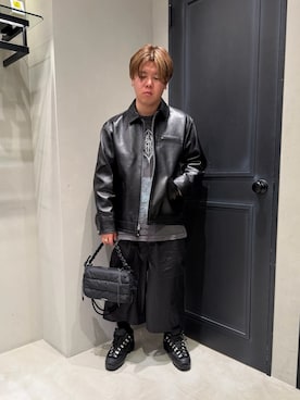 「BEAVER（ビーバー）のアイテム」を使った、後藤 翔さん（メンズ・171cm）の春コーディネート