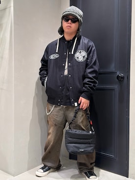 「アイテム（スマホグッズ）」を使った、後藤 翔さん（メンズ・171cm）の秋コーディネート