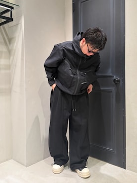 「アイテム（マウンテンパーカー）」を使った、後藤 翔さん（メンズ・171cm・20代）の冬コーディネート