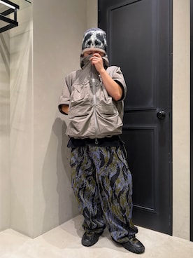 「アイテム（マウンテンパーカー）」を使った、後藤 翔さん（メンズ・171cm）の秋コーディネート