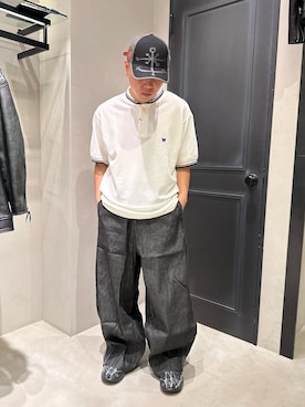 「BEAVER別注」｜後藤 翔さん（メンズ・171cm）の夏コーディネート